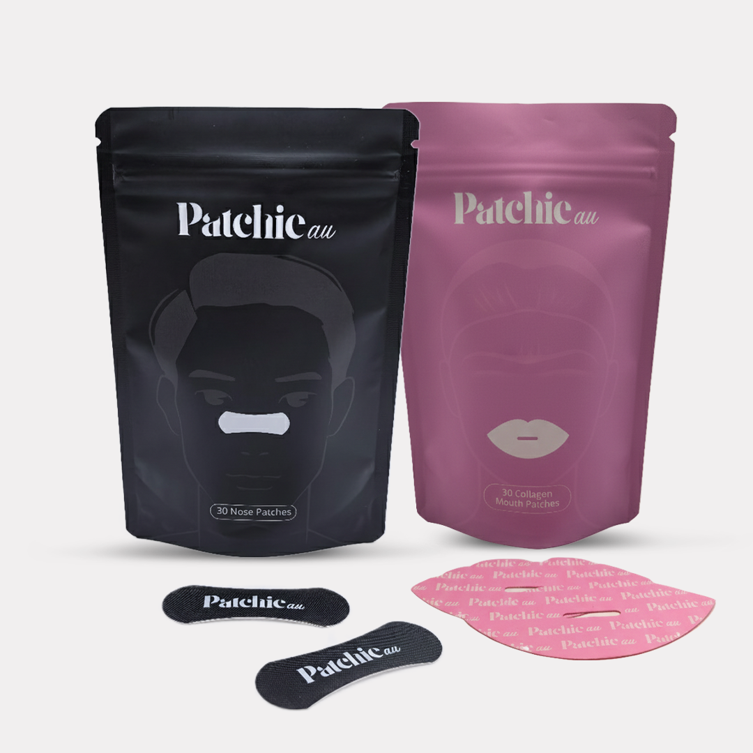 Black Nose Strip + Pink Collagen Tape