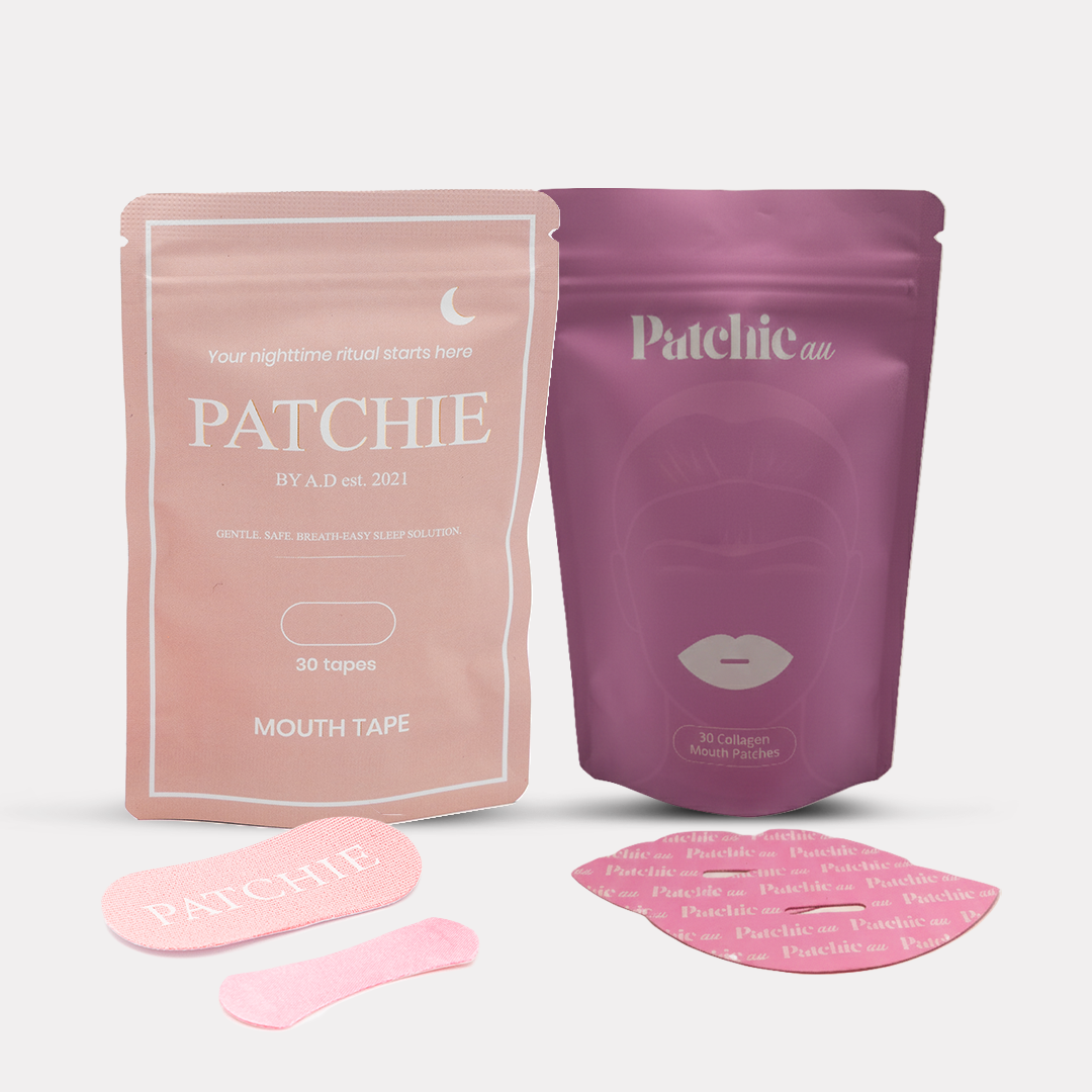 Pink collagen Tape & Pink Mouth Tape