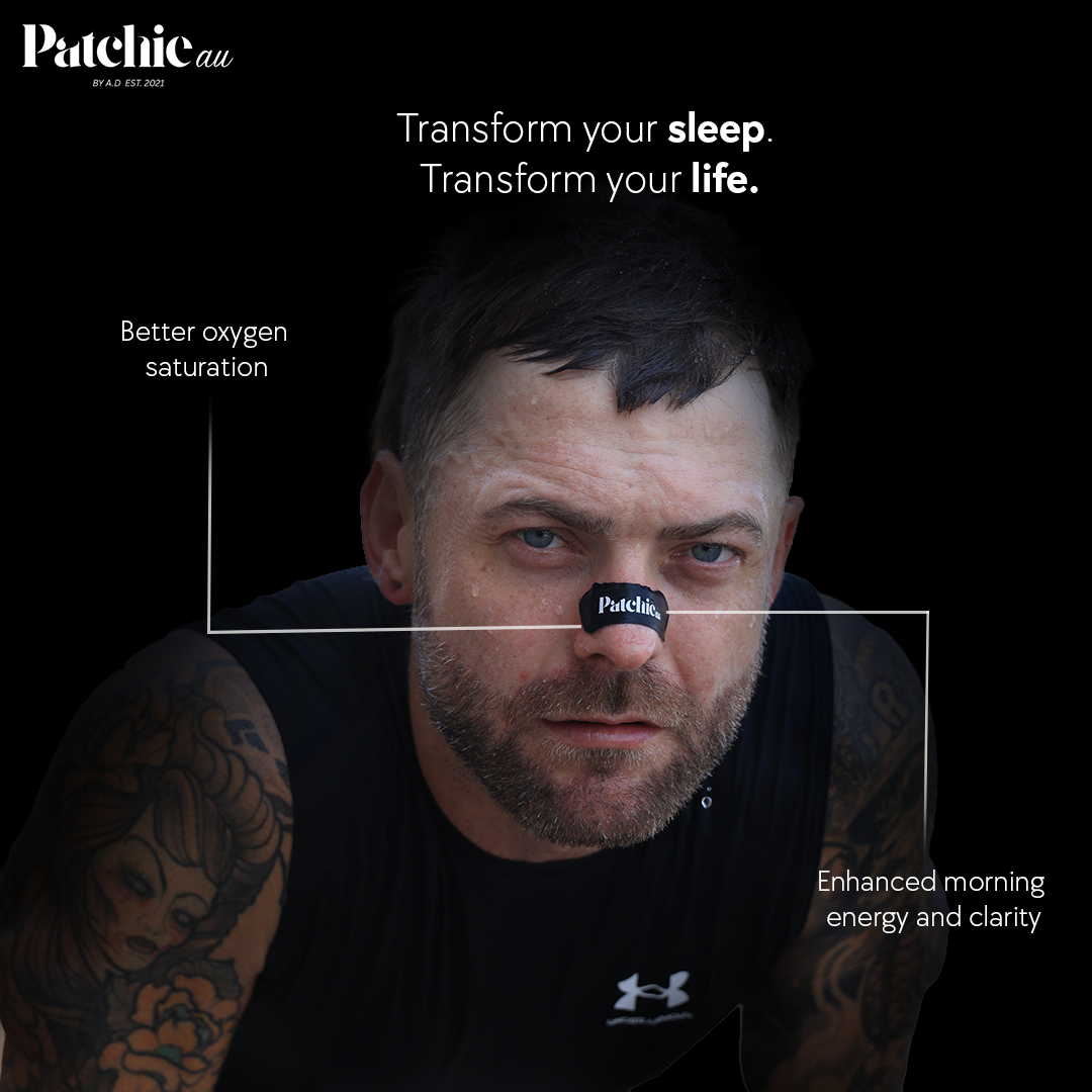 Nose Tape for Better Breathing, Sleep & Performance | PatchieAU