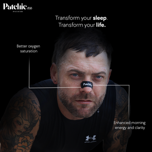 Nose Tape for Better Breathing, Sleep & Performance | PatchieAU