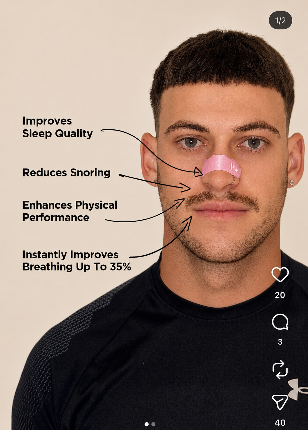 Pink Nose Tape