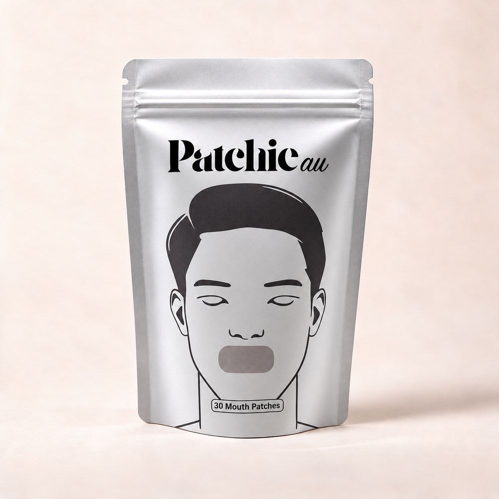 White Mouth Tape - Strong hold (30 pcs)